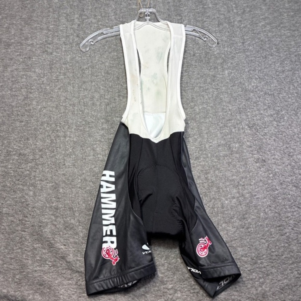 Voler Hammer Nutrition Cycling‎ Bib Shorts Mens Small Black White Ion SL Bike